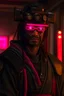 Placeholder: Cyberpunk samurai, photorealistic