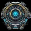 Placeholder: cyberpunk retro futuristic constriction sight for comics