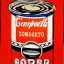 Placeholder: can of tomato soup by Warhol