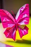 Placeholder: origami picture of a butterfly