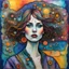 Placeholder: maryland lady woman;alcohol inks, chalks, oil pant, glitter, mixed media;made of a fresh color that has been cut open, photo-realistic techniques; full screen ; Free will is a colorful herring; Klimt; Hundertwasser; controversial; stupendous; transcendent; stylish embroidered patch featuring idiotprojketet ; neuron;watching dandelion seeds in the wind,