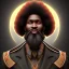 Placeholder: afro vampire with muslim beard