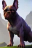 Placeholder: alien french bulldog musculature hulk body HD strong french bulldog hulk marvels Warcraft 64k