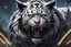 Placeholder: grendel in 8k solo leveling shadow artstyle, white tiger them, neon effect, magic circle, full body, apocalypse, cover eyes, intricate details, highly detailed, high details, detailed portrait, masterpiece,ultra detailed, ultra quality