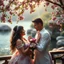 Placeholder: A hyper-realistic, Lovers of paradise and perform beautiful deeds , full size ,Photo Real, HOF, full size, practicality,manufacturability,performance, (((realism, realistic, realphoto, photography, portrait, realistic, elegant, charming, , professional photographer, captured with professional DSLR camera, trending on Artstation, 64k, ultra detailed, ultra accurate detailed, bokeh lighting, surrealism, Thomas Kinkade backgroun