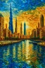 Placeholder: dubai van gogh style