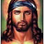 Placeholder: fusion between jesus and rambo