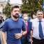 Placeholder: Volodymyr Zelensky WITH A BEARD wearing hot pants