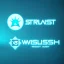 Placeholder: very futuristic wstudiof logo with high definition with a very pleasant and creative harmony