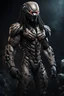 Placeholder: Predator in nanosuit, (stone skin cracked:1.4), hdr, (intricate details, hyperdetailed:1.16), whole body, piercing look, cinematic, intense, cinematic composition, cinematic lighting, color grading, focused, (dark background:1.1)