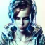 Placeholder: Danish Singer MØ cyberpunk, Yoji Shinkawa, high lit