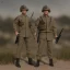 Placeholder: G.I. Joe toy doll army soldier Donald Trump, guns ,boots, helmet