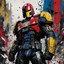 Placeholder: [Jean-Paul Riopelle] judge Dredd is a super hero