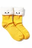 Placeholder: A Shy Cute Sock with foam inside him and he has a face