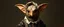 Placeholder: amish space alien gremlin hen dressed in amish outfit, painted by Rembrandt, Escher and Giger