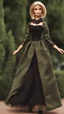 Placeholder: outfit ideas for Barbie doll full grow. outfit Halloween olive gothic costume