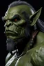 Placeholder: Orc with grey skin soft features