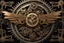 Placeholder: steampunk clock surrounded by cogs and springs, metal insects with wings