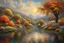 Placeholder: Enter a realm where Monet, Turner, and Klimt converge, painting a single image inspired by a chosen season from Vivaldi's Four Seasons.Let their strokes and imagination intertwine, creating an enchanting masterpiece that echoes the music of the chosen season, 8k, Uhd --no split image, text, perfect composition, beautiful detailed intricate insanely detailed octane render trending on artstation, 8 k artistic photography, photorealistic concept art, soft natural volumetric cinematic perfect light,