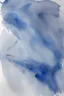 Placeholder: Abstract wet watercolour, grey blue