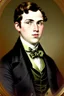 Placeholder: Extremely rich young liberal guy portrait 1800s