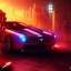 Placeholder: cyberpunk,landscape ,cars , GUITARS, cinamatic, highly detailed, close up, 4k , deep colours, gold , fire , red, purple,dark ,etheral , utopia , apocalypse, flying Cadillac, from outer space