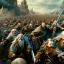 Placeholder: Epic massive Drawing the hobbit battle of the five armies estilo Van Gogh 4k