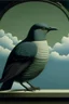 Placeholder: Portrait of a bird By Magritte