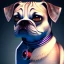 Placeholder: The Dog, Wearing make up avatar pandora