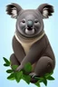 Placeholder: a circular sign with a koala