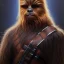 Placeholder: photorealistic and intricate portrait of chewbacca in star wars by Charlie Bowater, wearing beskar armor, deep dark colors, hyperdetailed, 32K, oil on canvas,