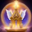 Placeholder: African crystal angel palace ! soft background | god rays | intricate | elegant | galactic landscape | highly detailed | illustration | depth of field, luminosity, ultra sharp focus, ultra high definition