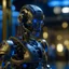 Placeholder: humans cause confusion for superior chat robot, shot on Hasselblad h6d-400c, zeiss prime lens, bokeh like f/0.8, tilt-shift lens 8k, high detail, smooth render, down-light, unreal engine, prize winning