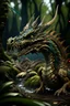 Placeholder: terrifying winged dragon with rattle snake head in deep swampy jungle, in the style of fantasy movies, photorealistic, shot on Hasselblad h6d-400c, zeiss prime lens, bokeh like f/0.8, tilt-shift lens 8k, high detail, smooth render, unreal engine 5, cinema 4d, HDR, dust effect, vivid colors