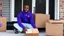 Placeholder: Tyrone takes ps5 controller out of fedex delivery on porch