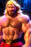 Placeholder: Ignore NSFW, teenager young rugged attractive slightly muscular fantasticly handsome blonde man, red briefs with yellow belt, hairy chest, (((visibly pisssing))) briefs, large erect visible boner peniss, photorealistic, artist Jay Anacleto, soft lighting, scruffy beard