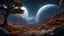 Placeholder: Landscape of a dark far away planet, rock and organic soil, glowing trees, UHD, masterpiece, trending on artstation, sharp focus, studio photo, intricate details, highly detailed, by greg rutkowski, best quality, high quality, good