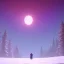 Placeholder: night stars snow