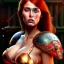 Placeholder: Epic fullbody Portrait of Red Sonja beatiful busty estilo Jean Auguste Dominique Ingres 4k