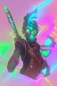 Placeholder: Fortnite logo holographic psichedelic weed lo-fi