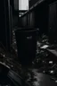 Placeholder: dark ally garbage on the ground