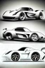 Placeholder: Design a sports car without the colors for color it