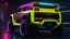 Placeholder: Hummer ultimate Street tuning Mansory Cyberpunk 2077 neon Style Rear View, Super Detailed, desktop wallpaper, 4K
