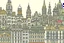 Placeholder: a city of different architectural styles