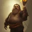 Placeholder: portrait of a dwarf hugging the humongous raw, unrefined gold nugget, lump of native gold, realistic, beautiful eyes, fantasy art, dnd, lord of the rings, mid - shot, moody lighting, by greg rutkowski, wlop, artgerm, concept art, sharp focus, ray tracing