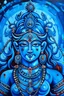 Placeholder: Goddess Durga painting blue