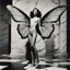 Placeholder: [art by Helmut Newton] wings queen of butterflies Inside the Fate of a marble