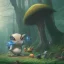 Placeholder: Mystery pokemon,Ambiance dramatique, hyperrealisme, 8k, high quality, lot of details, portrait,