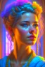 Placeholder: head and shoulders portrait, 8k resolution concept art portrait by Greg Rutkowski, Artgerm, WLOP, Alphonse Mucha dynamic lighting hyperdetailed intricately detailed Splash art trending on Artstation triadic colors Unreal Engine 5 volumetric lighting