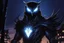 Placeholder: Symbiote in 8k solo leveling shadow drawing, barn,owl blue lights, sky , intricate details, highly detailed, high details, detailed portrait, masterpiece,ultra detailed, ultra quality